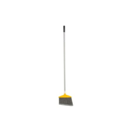 Rubbermaid Commercial Rubbermaid Angled Broom With Aluminum Handle, PK6 FG638500GRAY